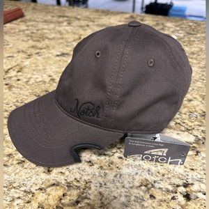 Notch Hat- Ball Cap - pony tail hat - Notch Terra in Dark Grey